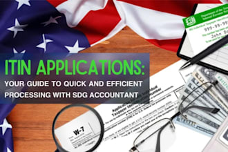 renew itin or get your itin number as irs caa