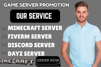 minecraft server promotion, server advertisement to get active players