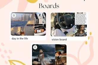 create a pinterest board for your glow up or aesthetic reset
