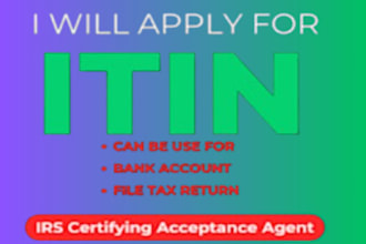 help you to get itin number as irs caa