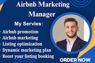 professionally promote your airbnb or vrbo listing for maximum bookings