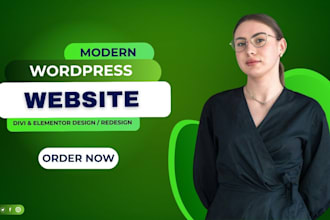 design elementor website redesign divi website design wordpress ai website divi