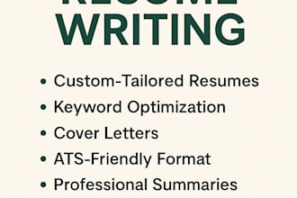 write a professional friendly resume that gets you hired