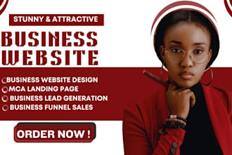 design a responsive wordpress business website that drives results