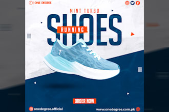 design eye catching shoe, sandal, and sneaker posters for your brand