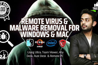 do remote virus malware removal for windows and mac