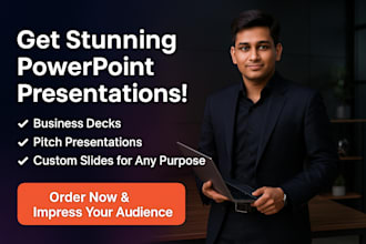 create an eye catching powerpoint or pitch deck for your business
