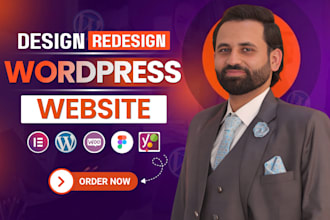 do wordpress website development, design redesign wordpress business website