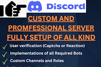 build a custom nft discord server with full community setup