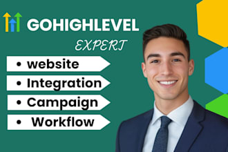 build gohighlevel website design, gohighlevel landing page ghl workflow,a2p