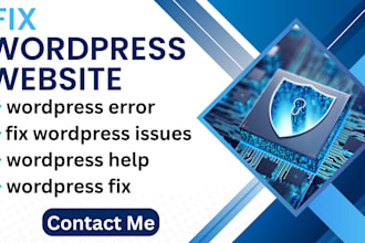 fix wordpress issues, wordpress errors, bugs and mobile device responsive issues