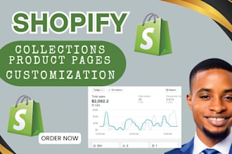 do shopify product listing and collection management