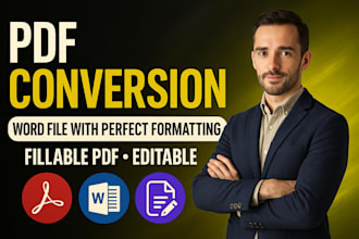 accurately, fast convert pdf to word or create, design custom fillable pdf form