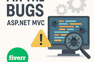 fix asp dot net mvc bugs, errors, or add small features