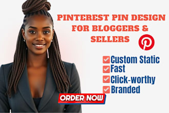 design pinterest pin, graphic design, cover post, and pin template foryour brand