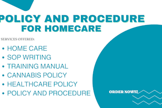 write home care policy and procedures manual employee handbook healthcare