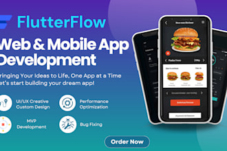 build flutterflow app flutter app flutter flow bubble app mobile app developer