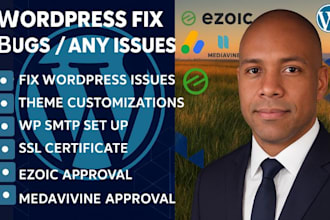 fix wordpress issues elementor pro SMTP SSL wix setup google adsense approval
