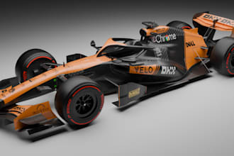 create a high quality 3d model of an f1 race car, vehicle, motorcycle