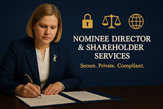 provide shareholders services and nominee director for your company