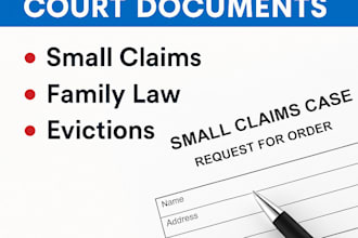 format california court forms small claims, family, evictions