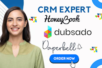 setup honeybook automations dusado 17hats honeybook crm for creative businesses