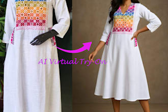 showcase your garments on virtual models using ai