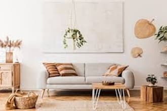 decorate your airbnb rental, provide shopping list, create interior style board