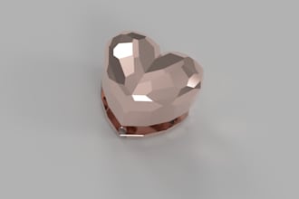 3d model an industrial component or game asset