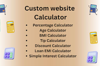 build a custom calculator for your website or business
