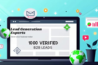 provide verified b2b leads and email list building
