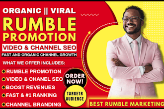 do rumble video promotion to boost rumble views, rumble promotion, rumble seo