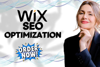 optimize your wix website seo wix speed wix optimization wix expert