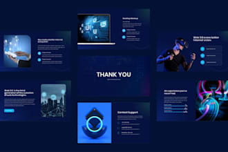 design professional webinar slides or online course presentations in powerpoint