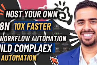 install and setup your own n8n workflow automation server