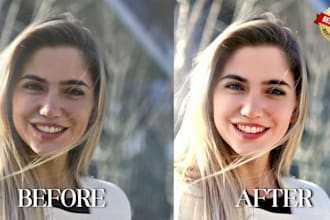 perfectly upscale images to ultra HD resolution, blurry to HD fast delivery