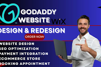 build godaddy website redesign godaddy website  godaddy virtual assistant