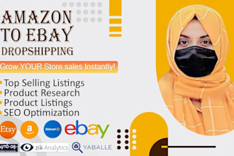 do amazon to ebay dropshipping listings