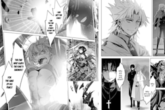 draw comic page manga character design manga illustration art manga storyboard