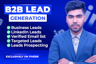 do b2b lead generation, linkedin leads, and verified contact list