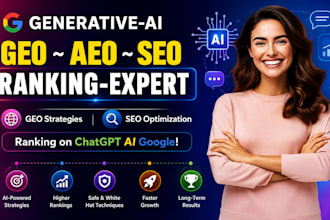 geo ai  aeo expert for google chatgpt bing SEO gmb rankings