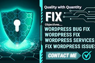 fix your wordpress issue and mobile device responsive issue