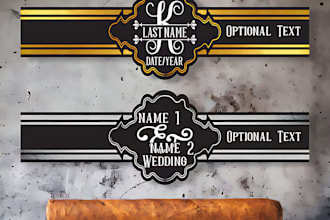 do creative premium cigar brand logo, label, and bands