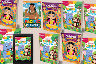 do activity book, coloring book, coloring page, kids coloring on amazon kdp