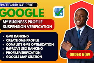 setup, reinstate suspeneded google my business profile, gmb profile verification