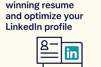 write your resume and optimize your linkedin profile