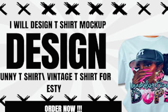 design funny, y2k, and niche t shirt for you brand or store