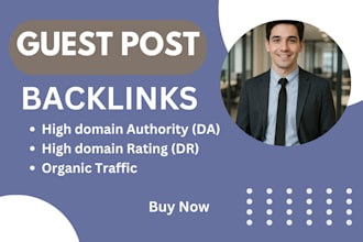 build high DR quality SEO backlinks with link building