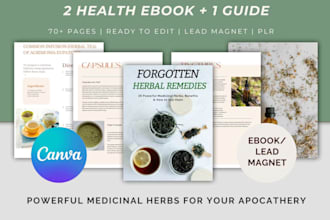 do canva ebook design, journal design, checklist, gratitude journal, or workbook