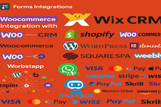 develop custom API integration zoho crm twillo zapier integration wordpress site